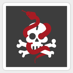 SKULL SNAKE Sticker